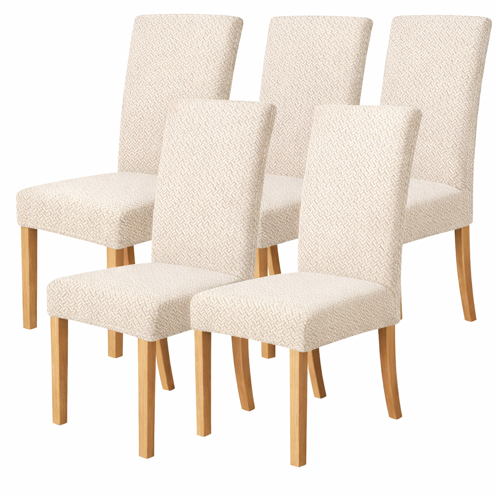 Jacquard Slipcover Chair Seat Cover