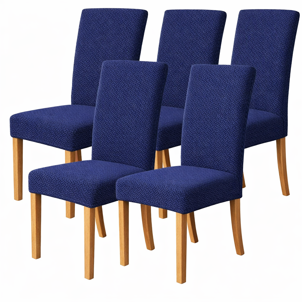 Jacquard Slipcover Chair Seat Cover