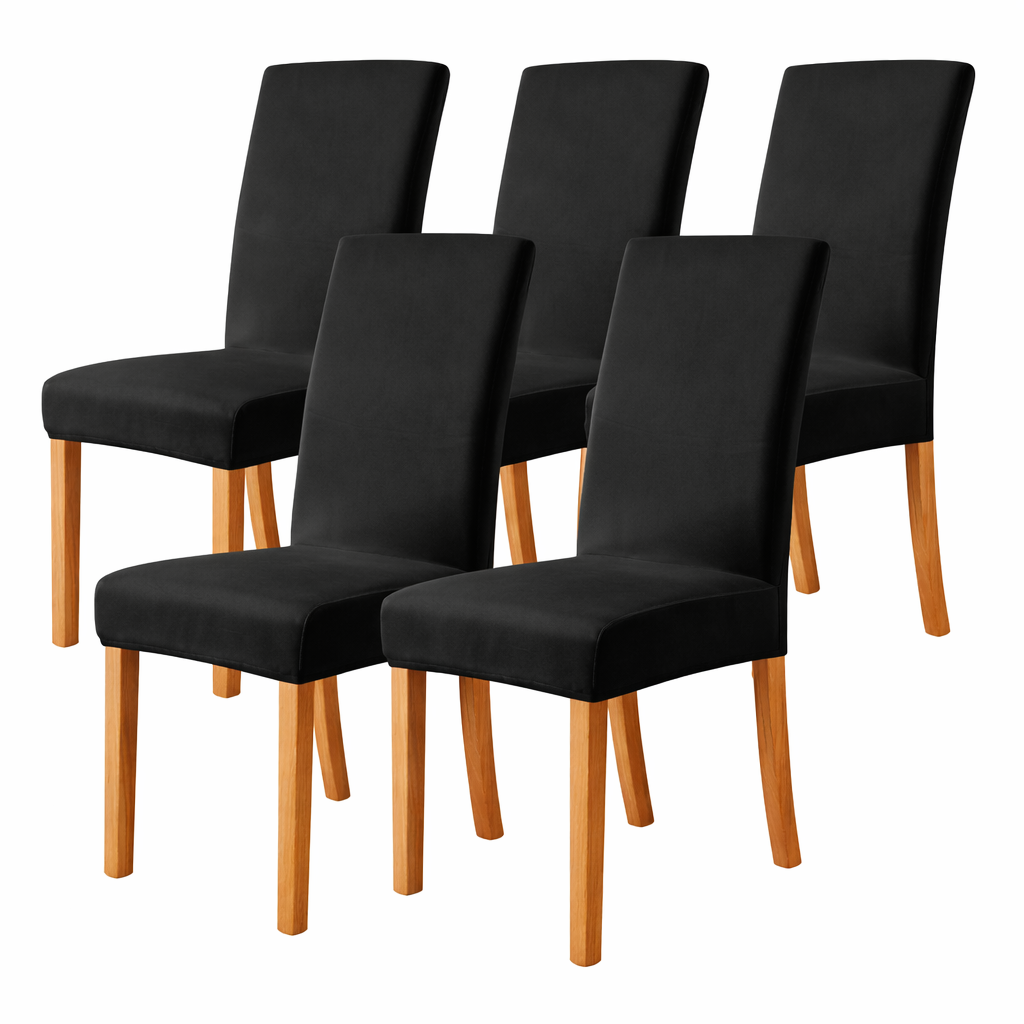 Velvet Slipcover Chair Seat Cover