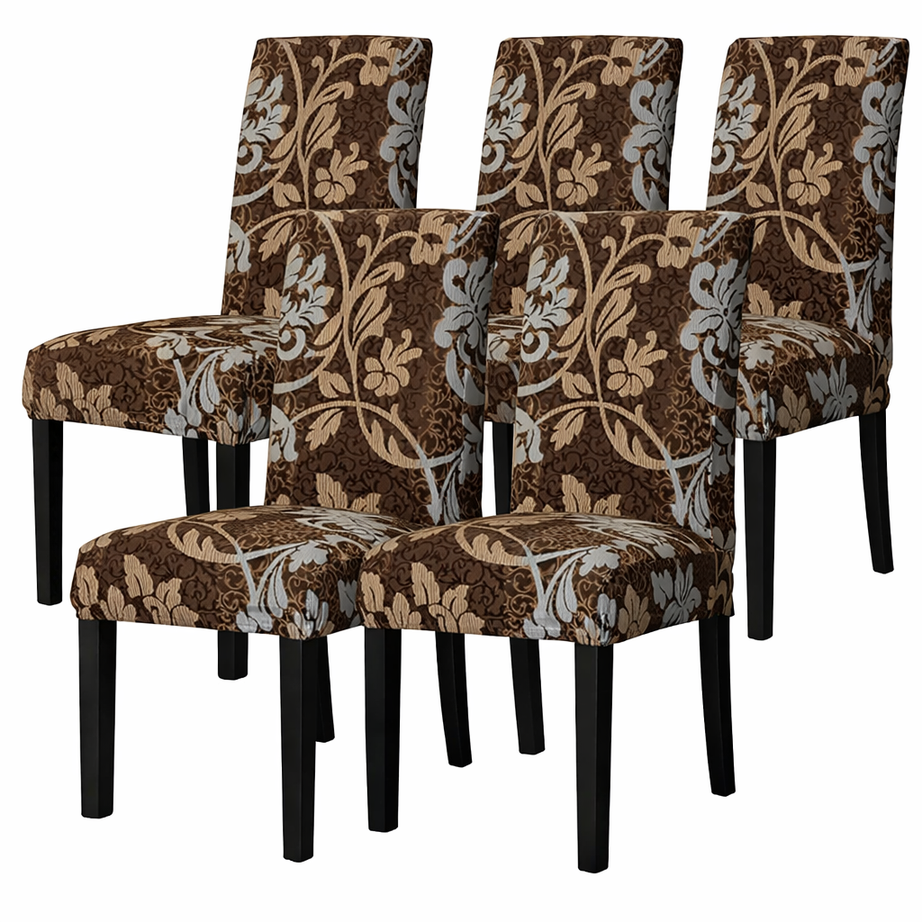 Printed Slipcover Chair Seat Cover