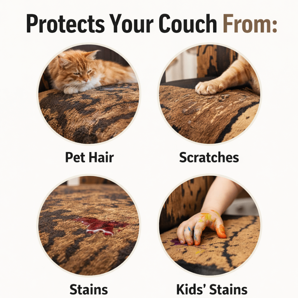 Elegance Anti-Slip Boho Tassels Sofa Couch Cover