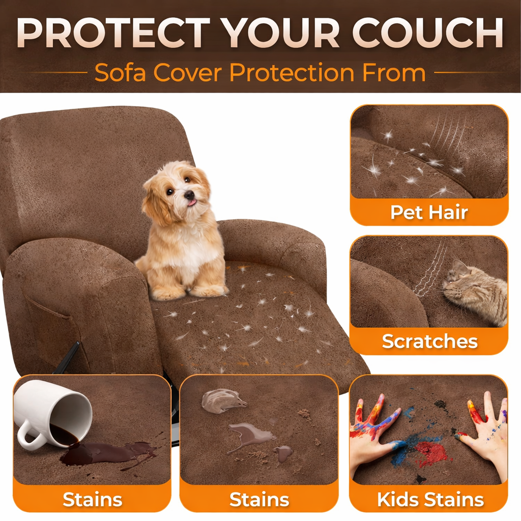 Loveseat Slipcover Recliner Couch Cover
