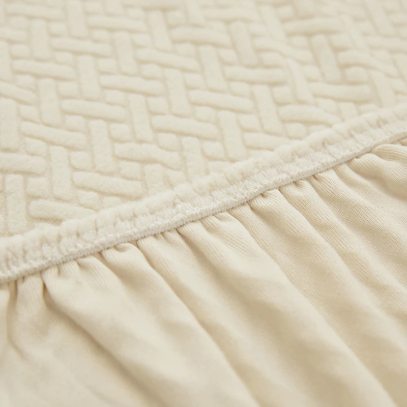 360 Jacquard Non Slip Slipcover Sofa Couch Cover