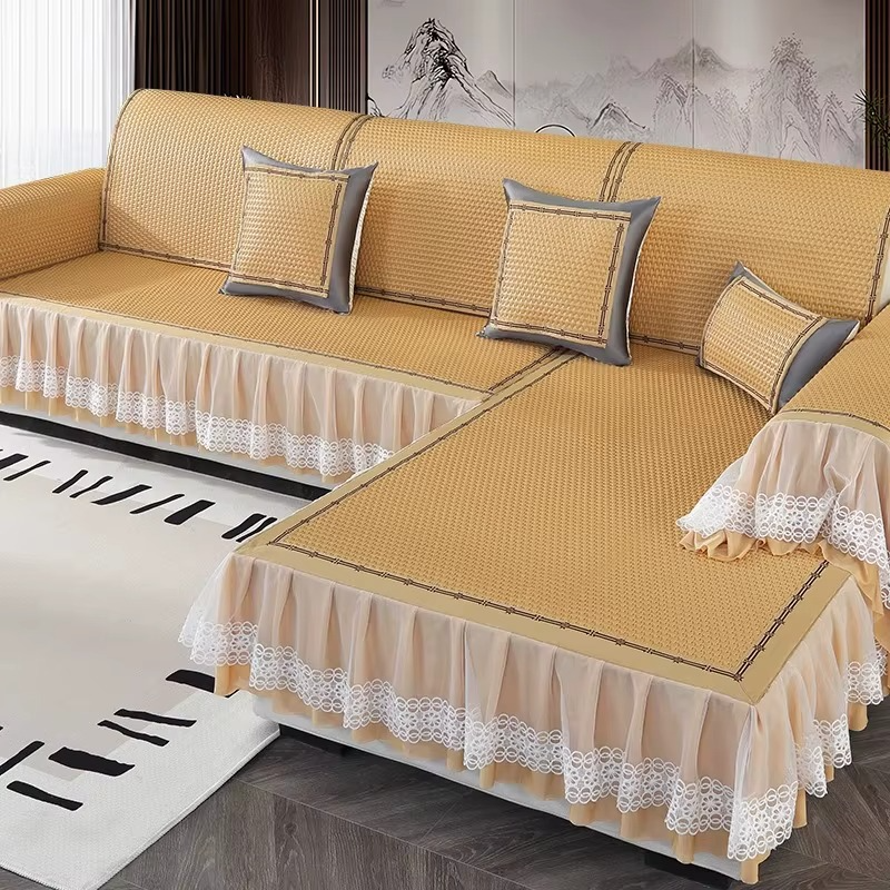 Non-Slip Cooling Chenille Sofa Couch Cover