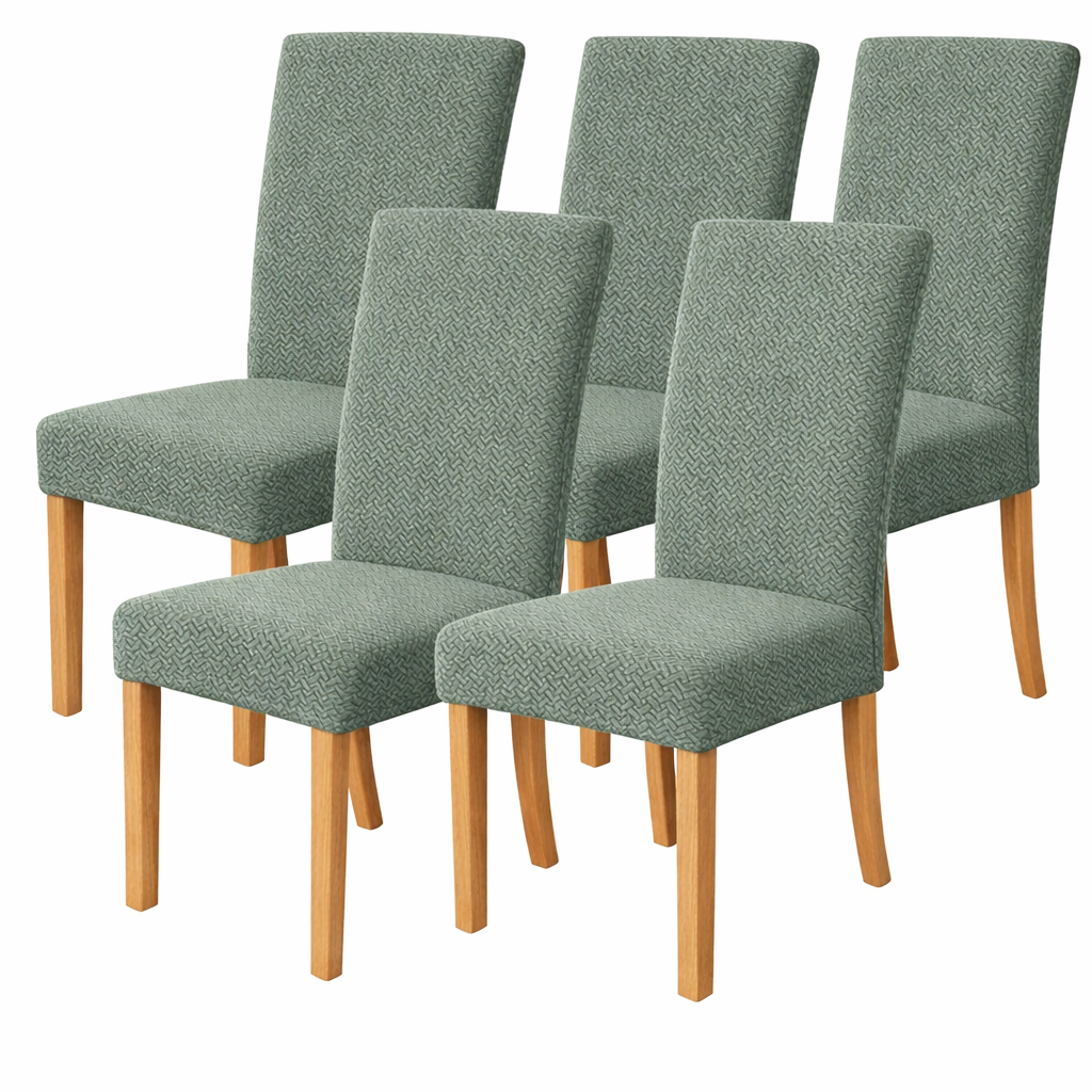 Jacquard Slipcover Chair Seat Cover