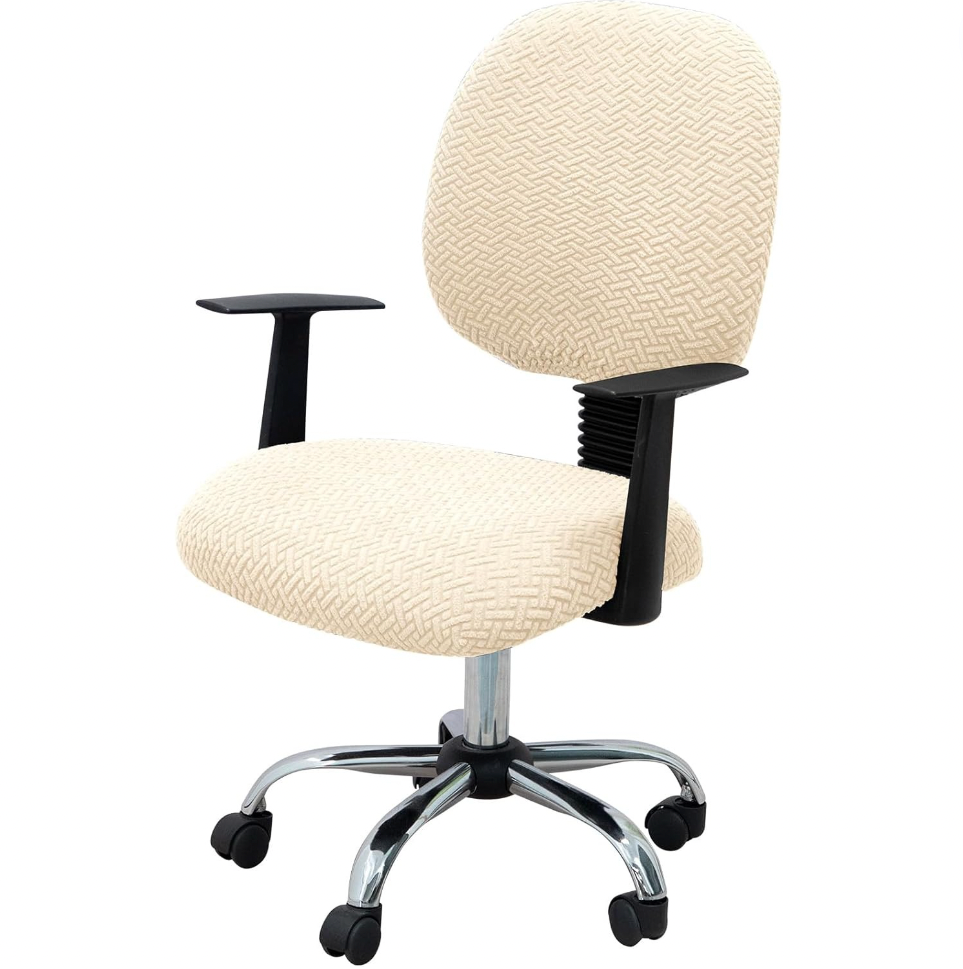 Jacquard Slipcover Office Chair Cover