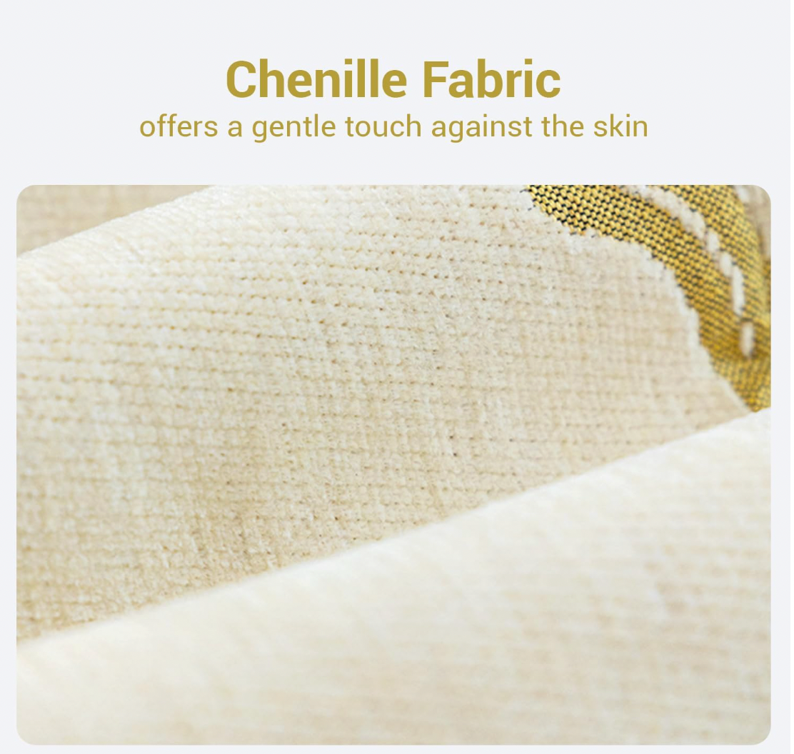 Reversible Modern Chenille Tassels Sofa Couch Cover