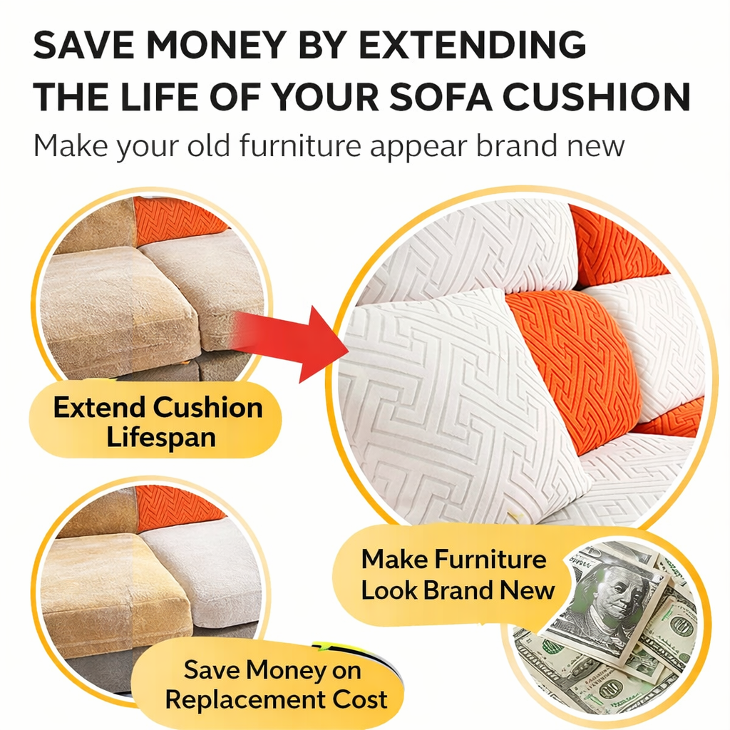 Anti-Slip L Shaped Slipcover Cushion Sofa Couch Cover