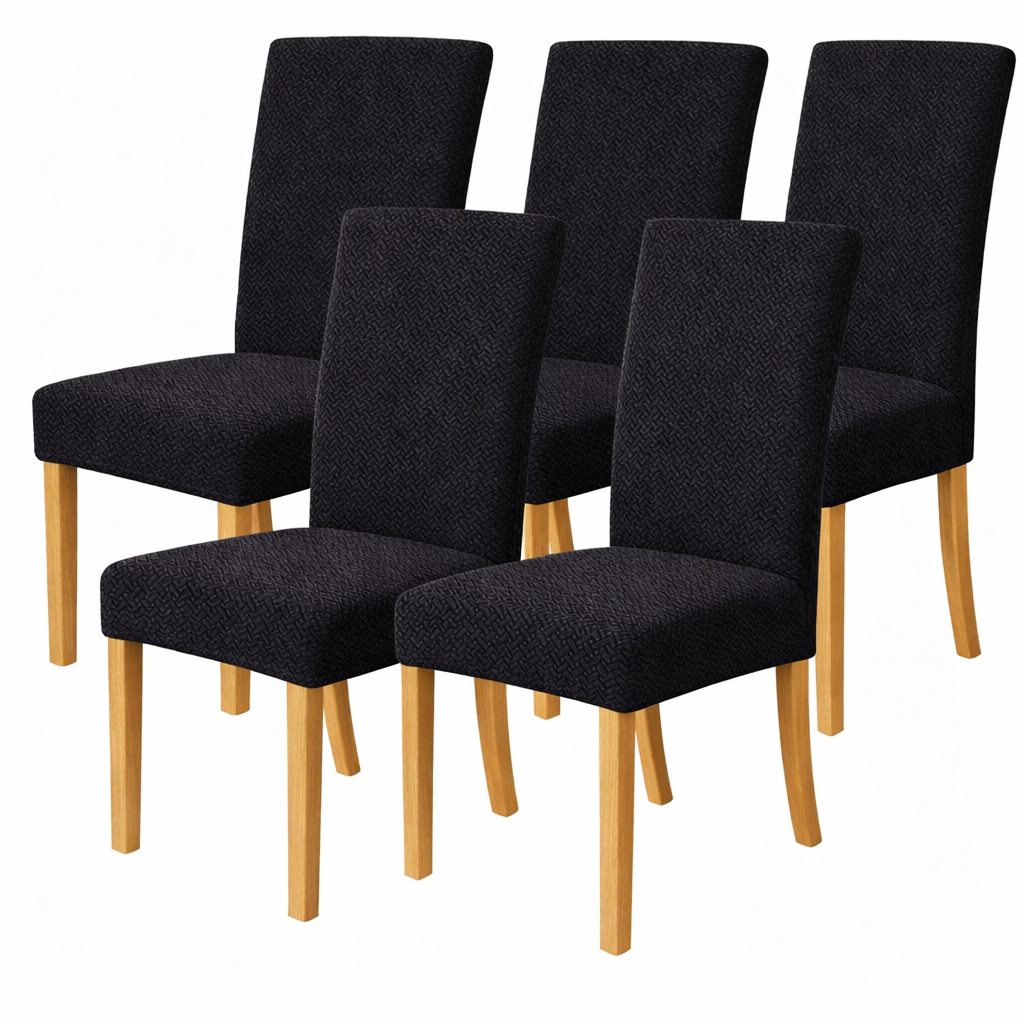 Jacquard Slipcover Chair Seat Cover