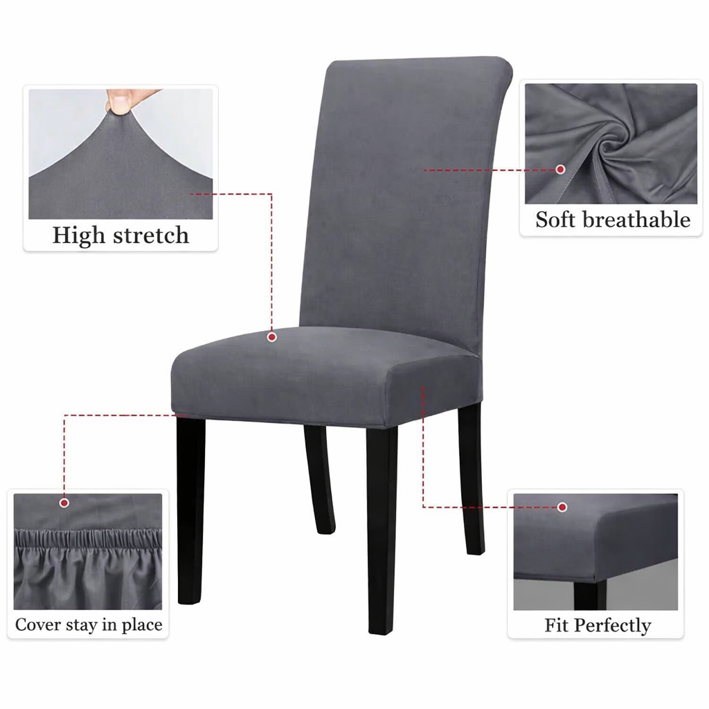 Spandex Slipcover Chair Seat Cover