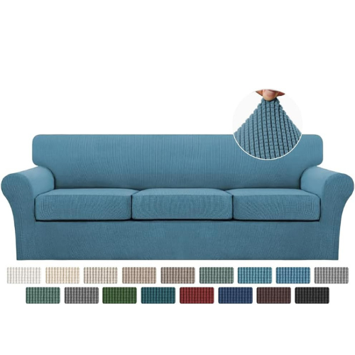 Cushion Jacquard Slipcover Sofa Couch Cover