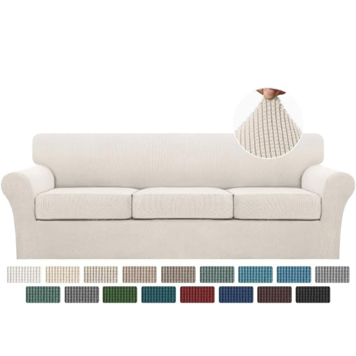Cushion Jacquard Slipcover Sofa Couch Cover