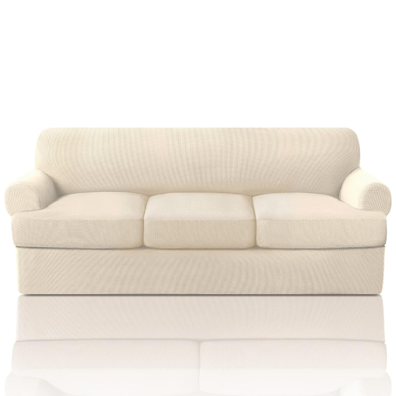 T Cushion Jacquard Slipcover Sofa Couch Cover
