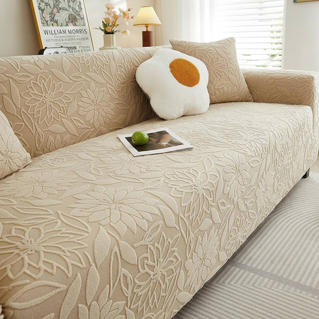 360 Boho Floral Slipcover Sofa Couch Cover