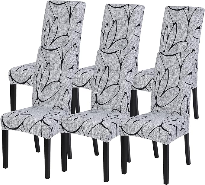 Printed Slipcover Chair Seat Cover