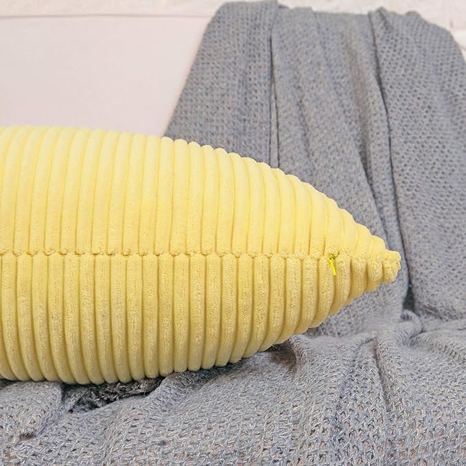 2 Boho Striped Throw Pillow Cushion Cover Case